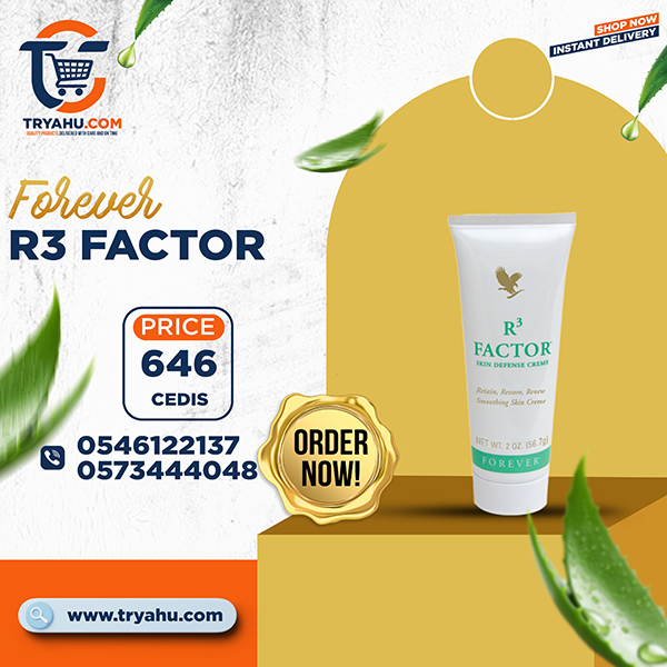 Forever R3 Factor Skin Defense Cream Anti-Aging Aloe Cream | Tryahu Store